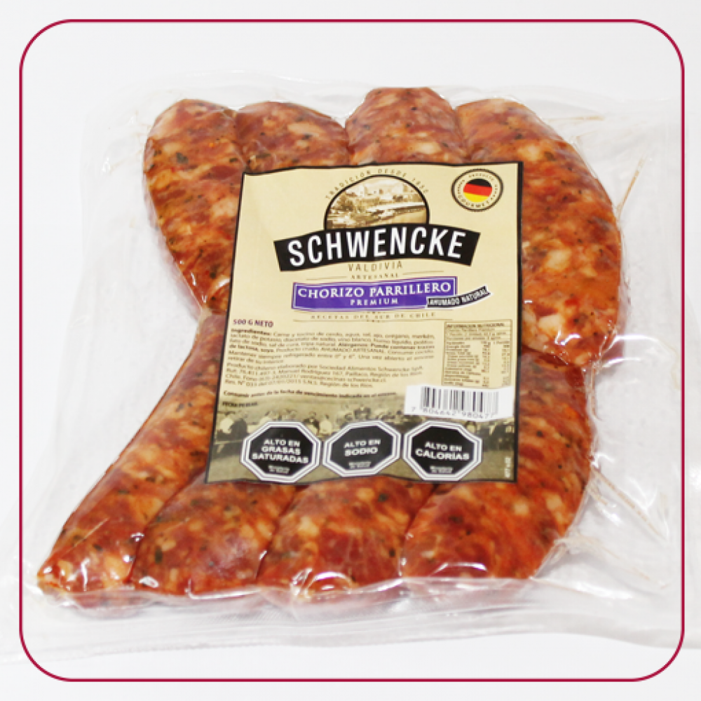 CHORIZO PARRILLERO 250 GR SCHWENCKE 