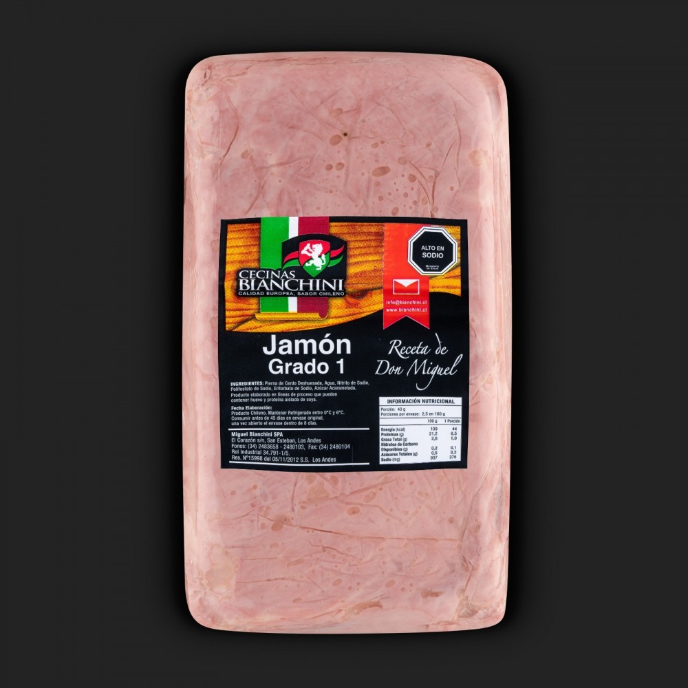 Jamon Pierna Bianchini 250 gr