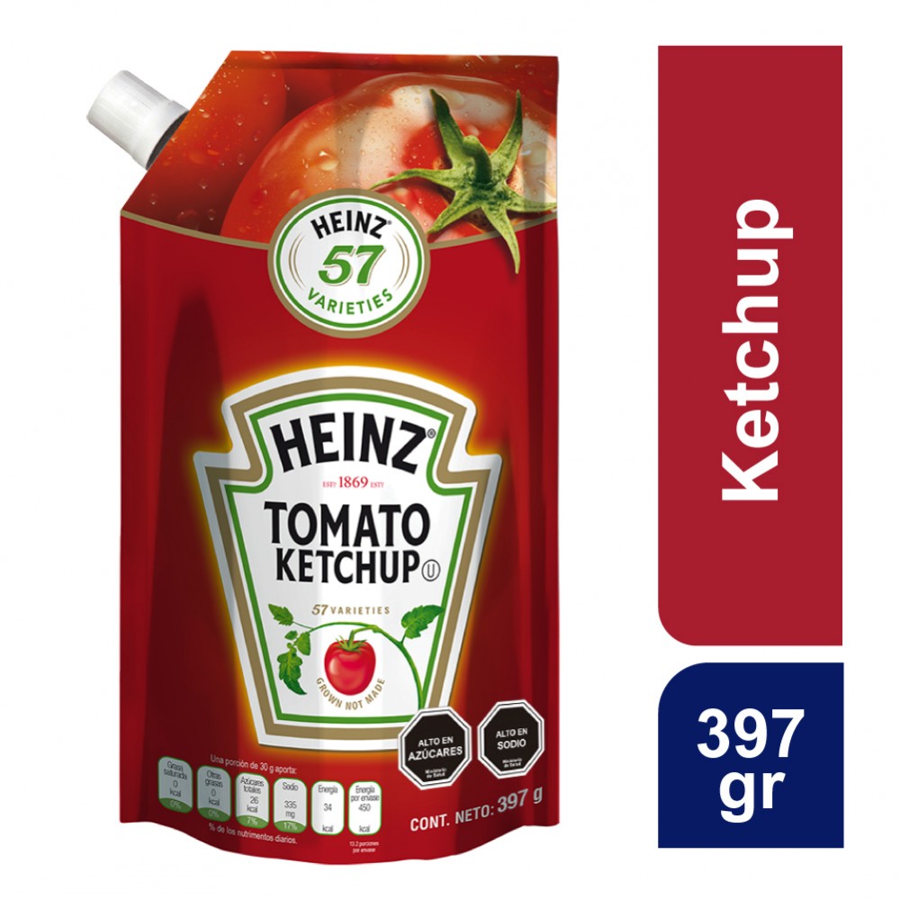 Ketchup Heinz Doy Pack 397g