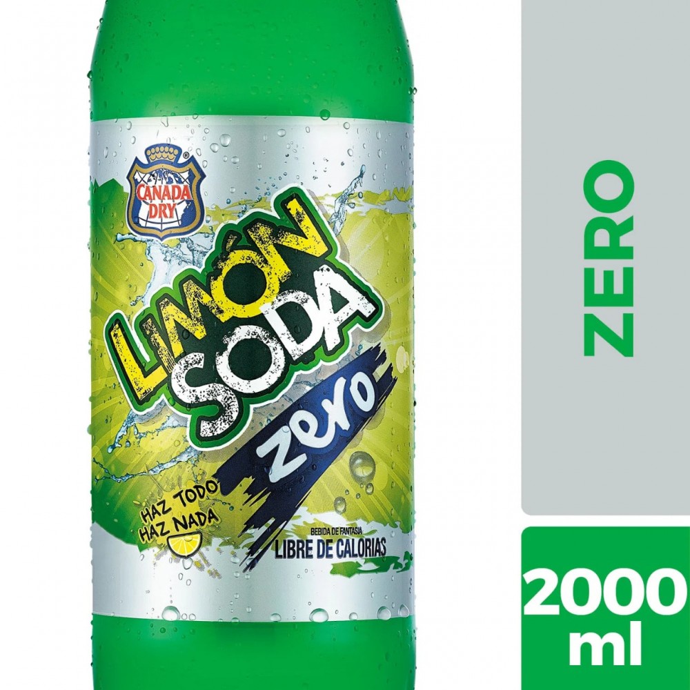 Bebida LIMON SODA ZERO 2 lt