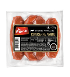 Chorizo Angus 250g la preferida